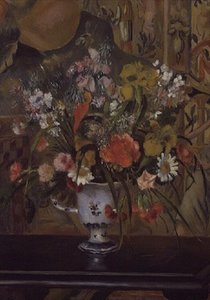 花瓶の花 作： Pierre Auguste Renoir