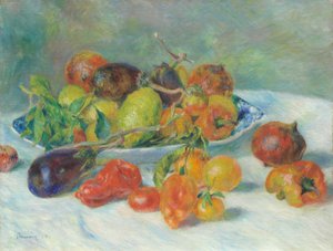 ミディの果実、1881年。 作： Pierre Auguste Renoir
