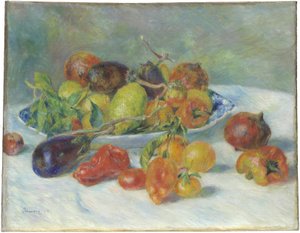 ミディの果物、1881 作： Pierre Auguste Renoir