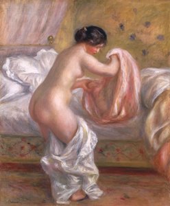 起立するガブリエル』1909年頃（油彩・キャンバス 作： Pierre Auguste Renoir
