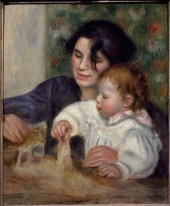 ガブリエルエジャン-画家の息子、ジャンルノワールの肖像 作： Pierre Auguste Renoir