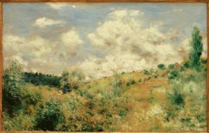 大風。強風。 作： Pierre Auguste Renoir