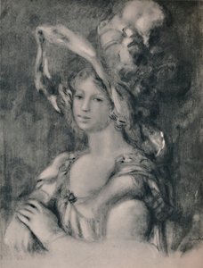 ディーターレの半身像、1899年頃、1946年 作： Pierre Auguste Renoir