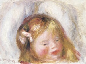 ココの頭、1903 作： Pierre Auguste Renoir