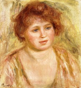 女性の頭、1919年