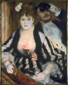 シアターボックス内 作： Pierre Auguste Renoir