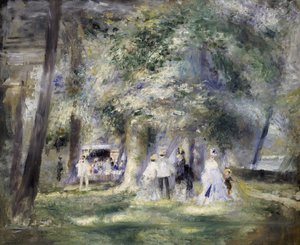 サンクラウドの公園で、1866