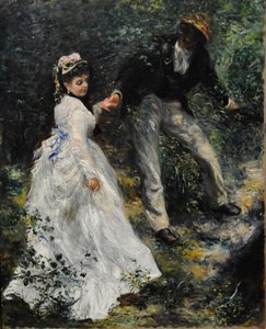プロムナード、1870 作： Pierre Auguste Renoir