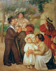 アーティストファミリー 作： Pierre Auguste Renoir