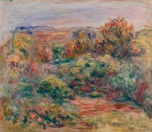 風景 作： Pierre Auguste Renoir