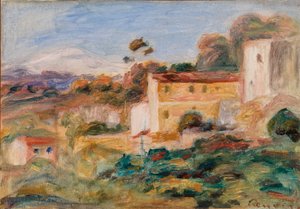 風景 作： Pierre Auguste Renoir