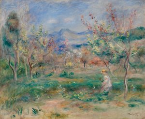 風景 作： Pierre Auguste Renoir