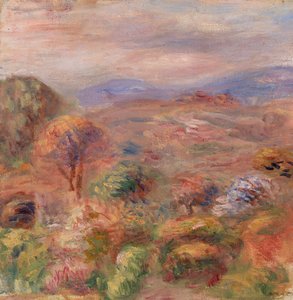 風景 作： Pierre Auguste Renoir