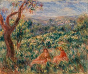 風景 作： Pierre Auguste Renoir