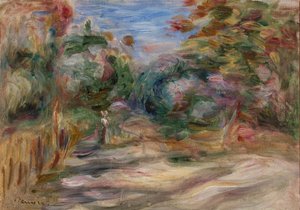 風景 作： Pierre Auguste Renoir