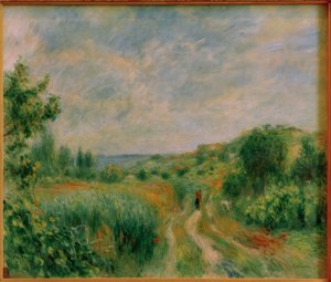 エソワの風景 作： Pierre Auguste Renoir