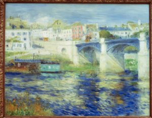 ちゃとう橋 作： Pierre Auguste Renoir