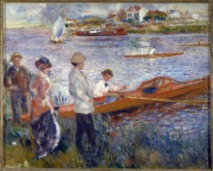 レカノティエアシャトー 作： Pierre Auguste Renoir
