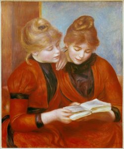 2人の姉妹 作： Pierre Auguste Renoir