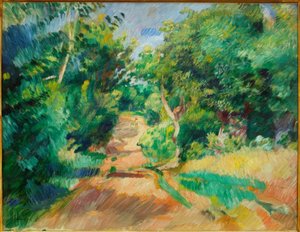 バレンジビルの周辺 作： Pierre Auguste Renoir