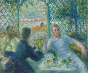 レストラン・フルネーズでの昼食（ザ・ローワーズ・ランチ） 作： Pierre Auguste Renoir