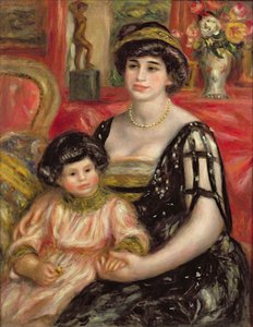 マダムジョセベルンハイム-ジューンと彼女の息子ヘンリー、1910