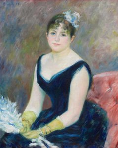 マダムレオンクラピソン、1883年 作： Pierre Auguste Renoir