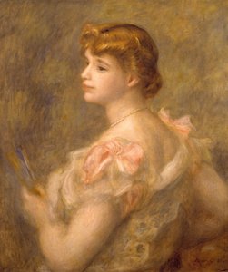 マダム・ヴァレンタイン・フレイ 作： Pierre Auguste Renoir