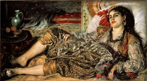オダリスク 作： Pierre Auguste Renoir