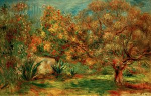 オリーブガーデン 作： Pierre Auguste Renoir