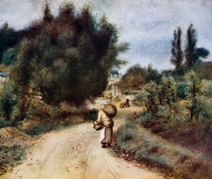川岸で 作： Pierre Auguste Renoir