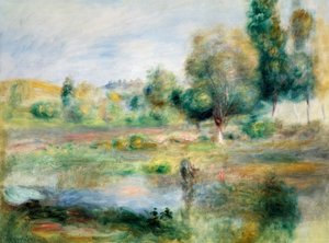 横向き 作： Pierre Auguste Renoir