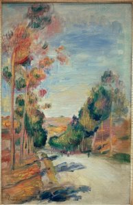 エソワの風景 作： Pierre Auguste Renoir