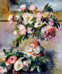 牡丹、1878 作： Pierre Auguste Renoir