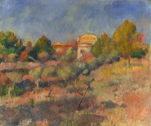 ベルビューの鳩小屋 作： Pierre Auguste Renoir