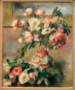 牡丹 作： Pierre Auguste Renoir