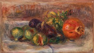 ザクロとイチジク (Grenade et figues) 作： Pierre Auguste Renoir