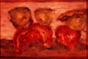 ざくろとすいか 作： Pierre Auguste Renoir