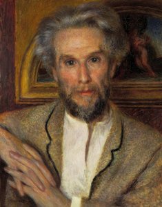 ショケの肖像 作： Pierre Auguste Renoir