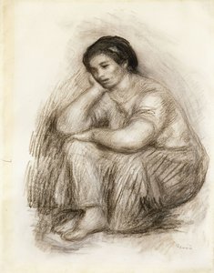 ガブリエルの肖像、 作： Pierre Auguste Renoir