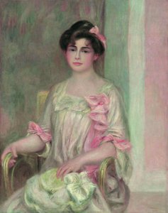 マダムジョスベルンハイム-ドーバービルの肖像画、1901年、マチルドアドラー生まれ。 作： Pierre Auguste Renoir