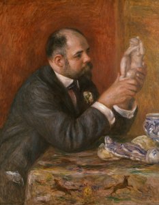 アンブロワーズヴォラード1865-1939、1908の肖像画。 作： Pierre Auguste Renoir