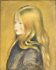 エドモンドルノワールジュニアの肖像、1888年 作： Pierre Auguste Renoir