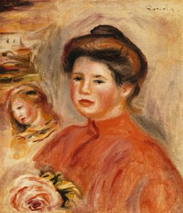 ガブリエルの肖像。ガブリエルの肖像、1907 作： Pierre Auguste Renoir