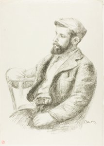 ルイ・ヴァルタットの肖像 作： Pierre Auguste Renoir