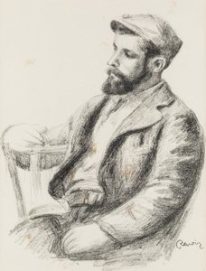 ルイ・ヴァルタットの肖像 1869-1952, 1904. 作： Pierre Auguste Renoir