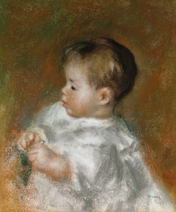 マリー・ルイーズ・デュラン・ルエルの肖像。マリールイーズデュランルエルの肖像、1898年 作： Pierre Auguste Renoir