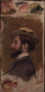 Monsieur Clapissonの肖像 作： Pierre Auguste Renoir