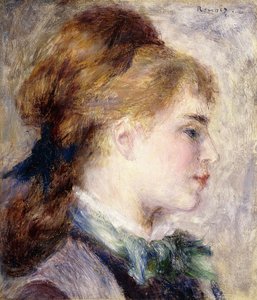 ニーナ・ロペスの肖像 作： Pierre Auguste Renoir