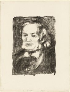 リヒャルト・ワーグナーの肖像 作： Pierre Auguste Renoir